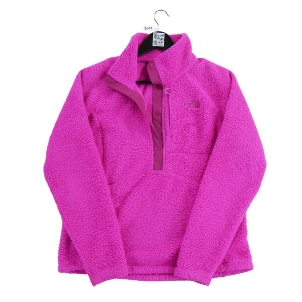 Pull polaires femme manches longues rose The North Face Col Montant