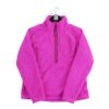 Pull polaires femme manches longues rose The North Face Col Montant