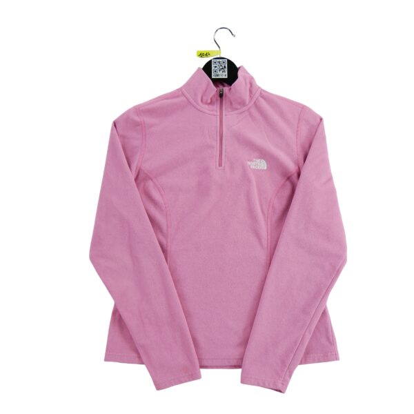 Pull polaires femme manches longues rose The North Face Col Montant