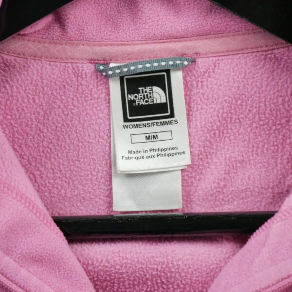 Pull polaires femme manches longues rose The North Face Col Montant