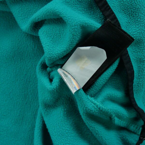 Pull polaires femme manches longues turquoise The North Face Col Montant