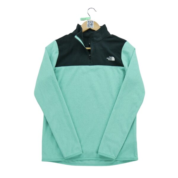 Pull polaires femme manches longues vert The North Face Col Montant