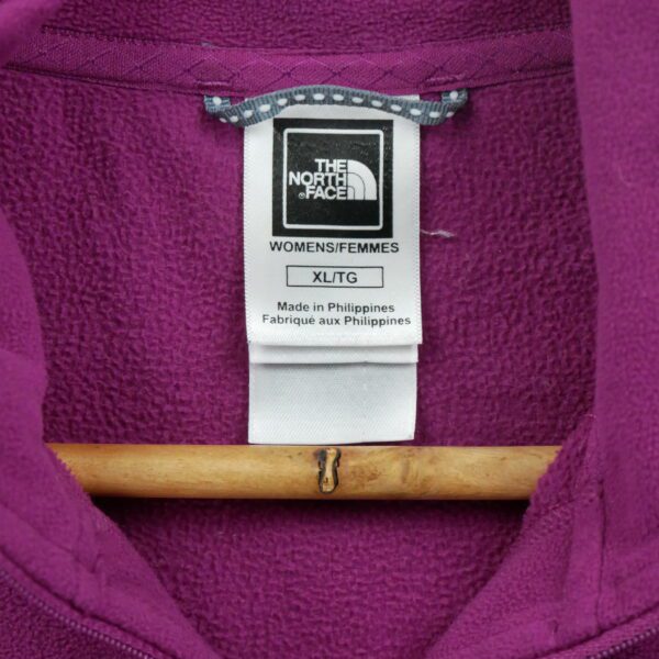 Pull polaires femme manches longues violet The North Face Col Montant