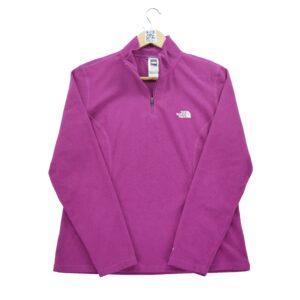 Pull polaires femme manches longues violet The North Face Col Montant