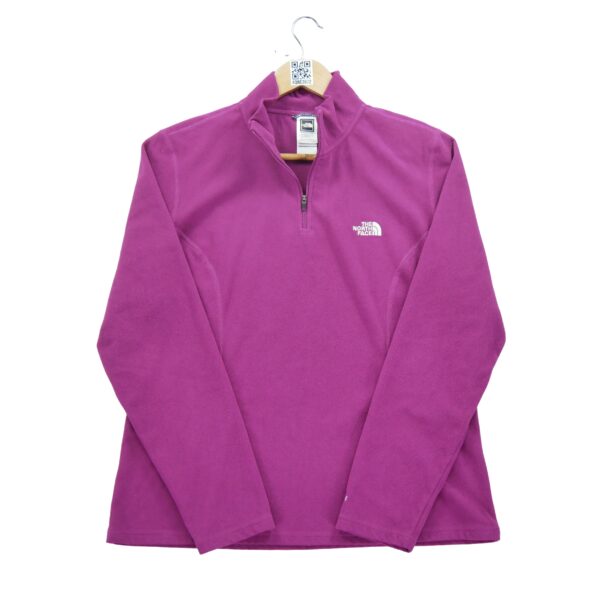 Pull polaires femme manches longues violet The North Face Col Montant