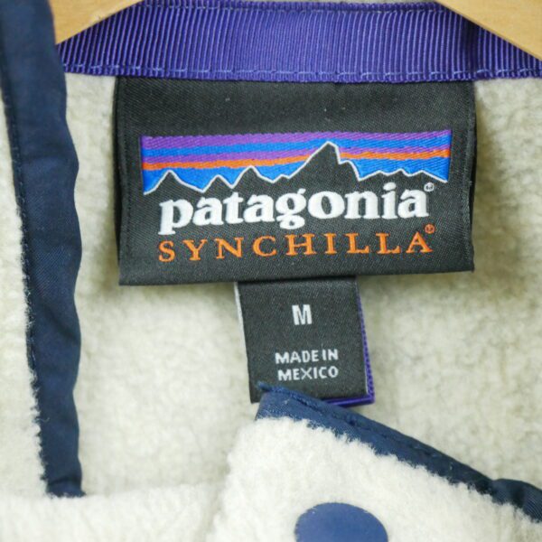 Pull polaires homme manches longues beige Patagonia Motif chine Col Montant