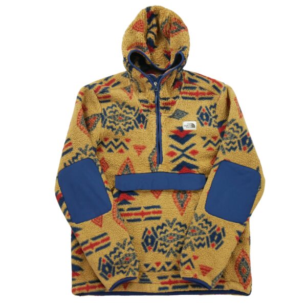 Pull polaires homme manches longues beige The North Face Motif imprime Col Montant