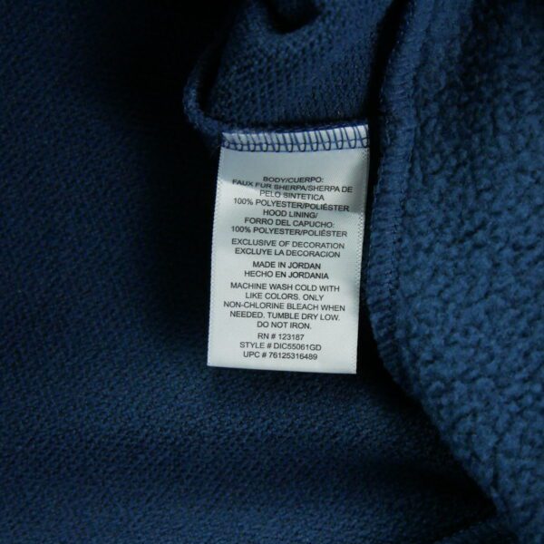 Pull polaires homme manches longues bleu Dickies Col Rond