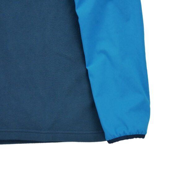 Pull polaires homme manches longues bleu The North Face Col Montant