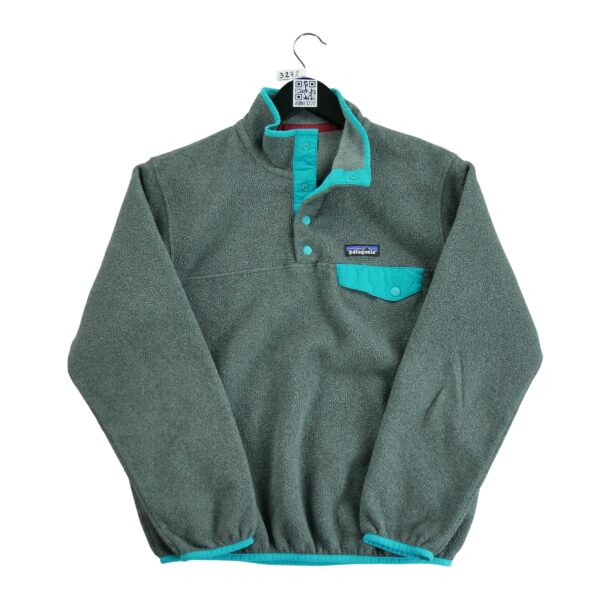 Pull polaires homme manches longues gris Patagonia Col Montant