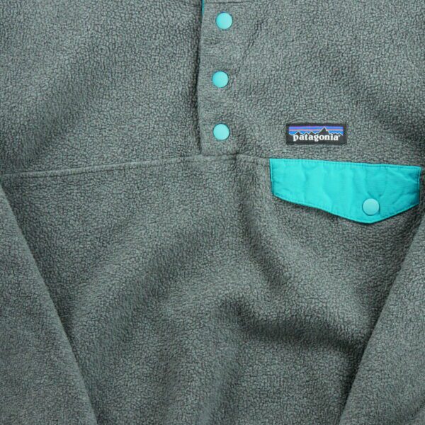 Pull polaires homme manches longues gris Patagonia Col Montant