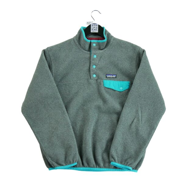 Pull polaires homme manches longues gris Patagonia Col Montant