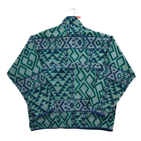 Pull polaires homme manches longues gris Patagonia Motif a motifs Col Montant