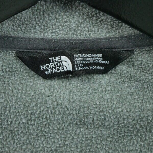 Pull polaires homme manches longues gris The North Face Col Montant