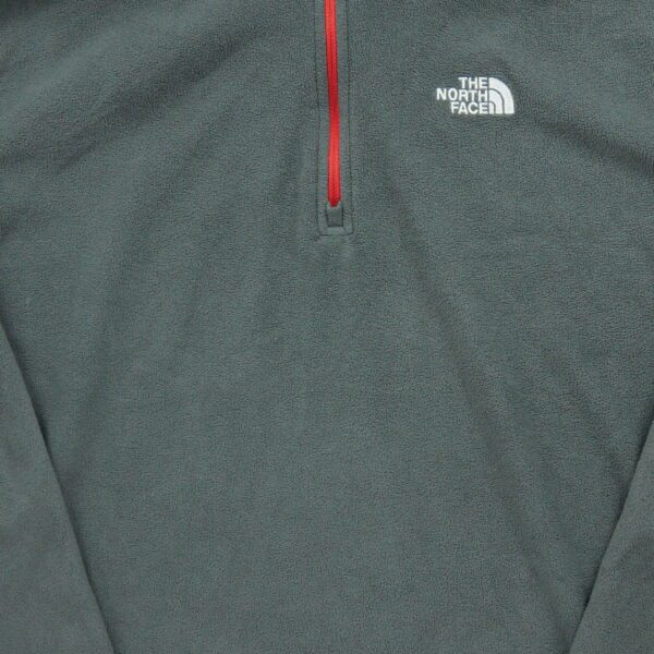 Pull polaires homme manches longues gris The North Face Col Montant