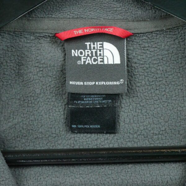 Pull polaires homme manches longues gris The North Face Col Montant