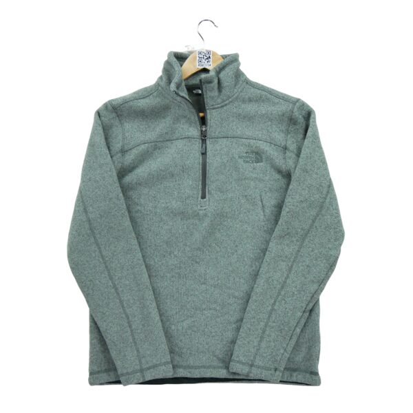 Pull polaires homme manches longues gris The North Face Motif chine Col Montant