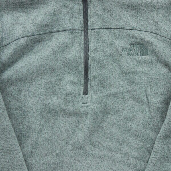 Pull polaires homme manches longues gris The North Face Motif chine Col Montant