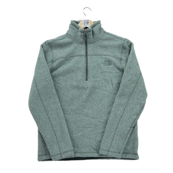 Pull polaires homme manches longues gris The North Face Motif chine Col Montant