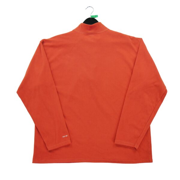 Pull polaires homme manches longues orange The North Face Col Montant