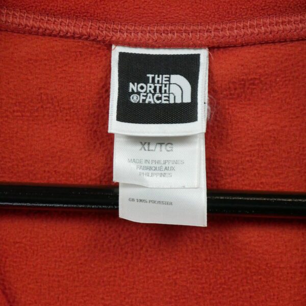 Pull polaires homme manches longues orange The North Face Col Montant