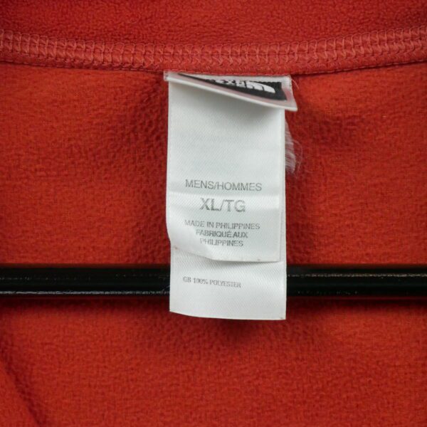 Pull polaires homme manches longues orange The North Face Col Montant