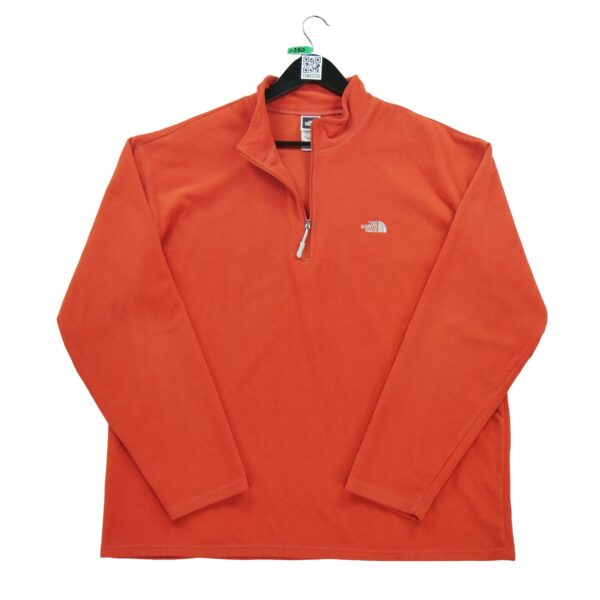 Pull polaires homme manches longues orange The North Face Col Montant