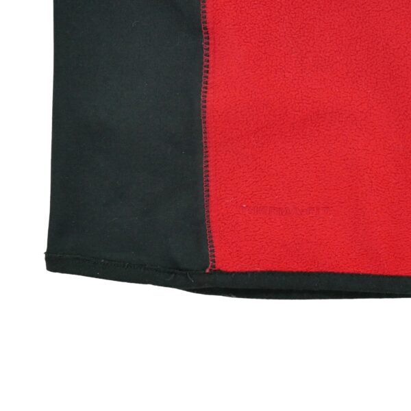 Pull polaires homme manches longues rouge Nike Col Montant