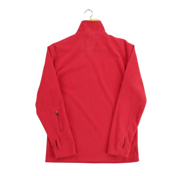 Pull polaires homme manches longues rouge The North Face Col Montant