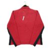 Pull polaires homme manches longues rouge The North Face Col Montant