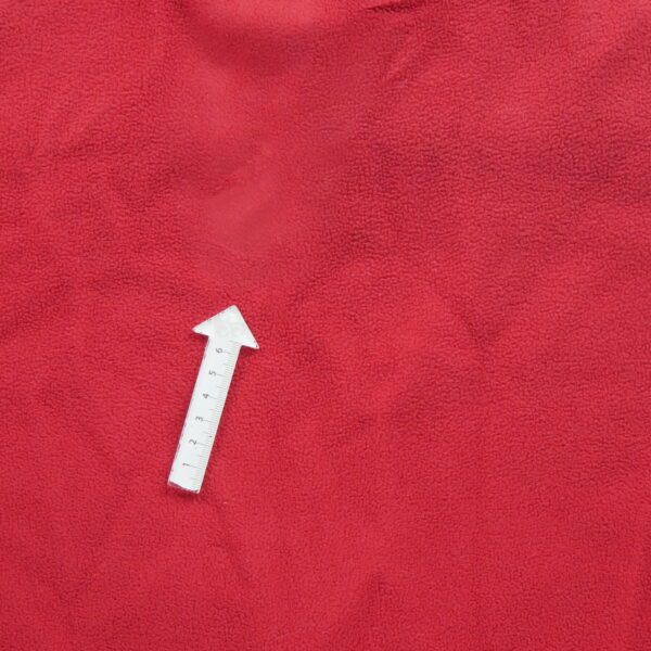 Pull polaires homme manches longues rouge The North Face Col Montant