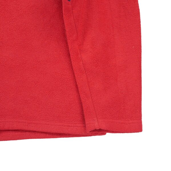Pull polaires homme manches longues rouge Umbro Col V