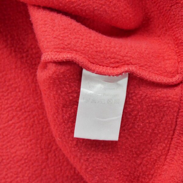 Pull polaires homme manches longues rouge Umbro Col V