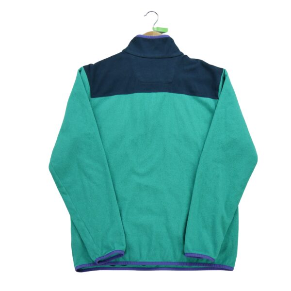 Pull polaires homme manches longues turquoise The North Face Col Montant