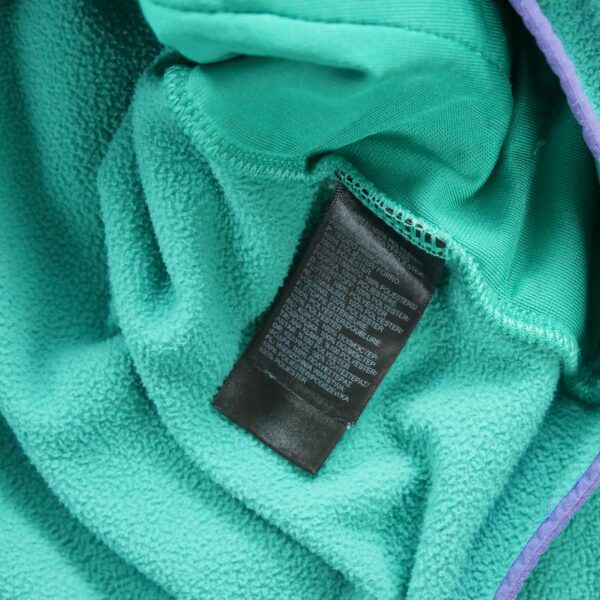Pull polaires homme manches longues turquoise The North Face Col Montant
