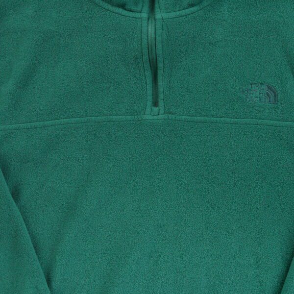 Pull polaires homme manches longues vert The North Face Col Montant