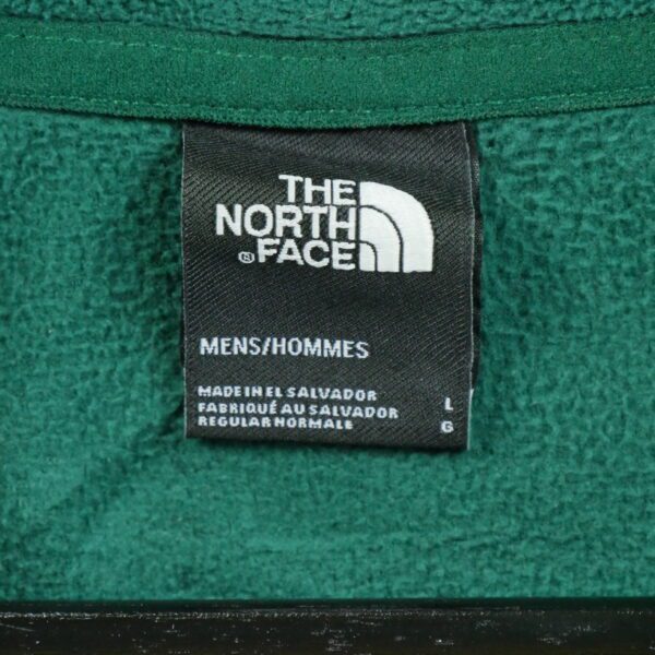 Pull polaires homme manches longues vert The North Face Col Montant