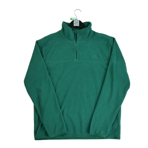 Pull polaires homme manches longues vert The North Face Col Montant