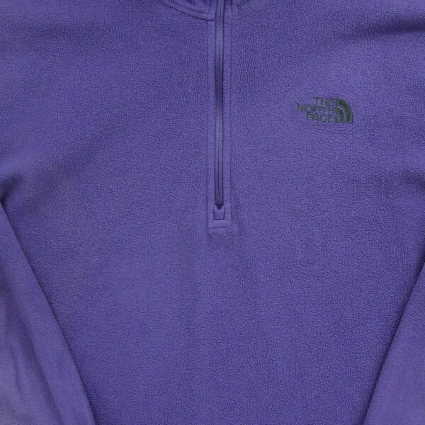 Pull polaires homme manches longues violet The North Face Col Montant