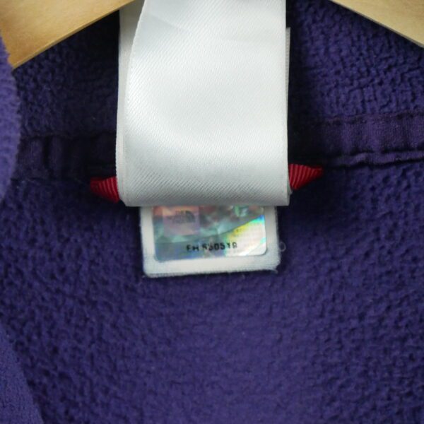 Pull polaires homme manches longues violet The North Face Col Montant