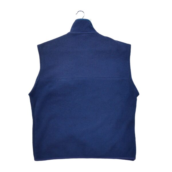 Pull polaires homme sans manches marine Patagonia Col Montant