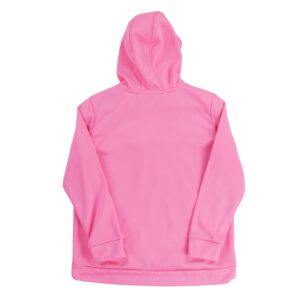 Sweat a capuche enfant manches longues rose Under Armour Col Rond