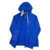 Sweat a capuche femme manches longues bleu Adidas Col Montant