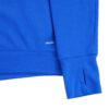 Sweat a capuche femme manches longues bleu Adidas Col Montant