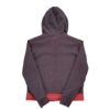Sweat a capuche femme manches longues corail Nike Col Montant