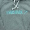 Sweat a capuche femme manches longues gris Gymshark Col Rond