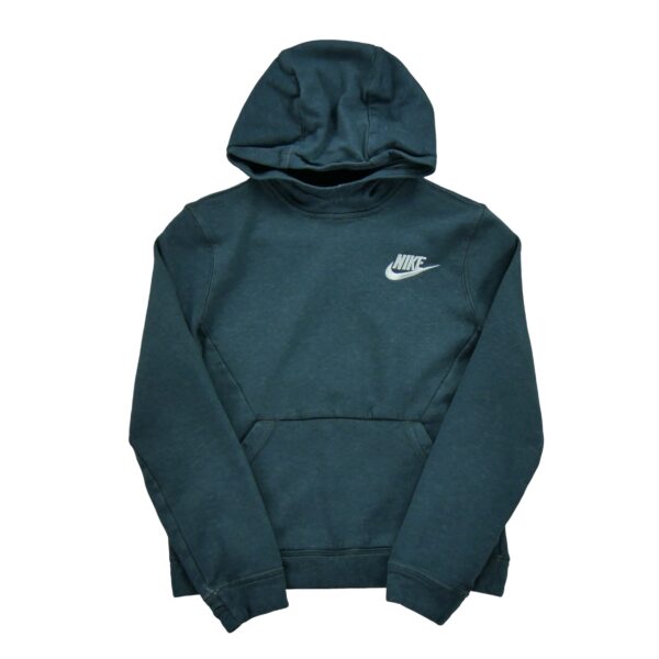 Sweat a capuche femme manches longues gris Nike Motif chine Col Montant