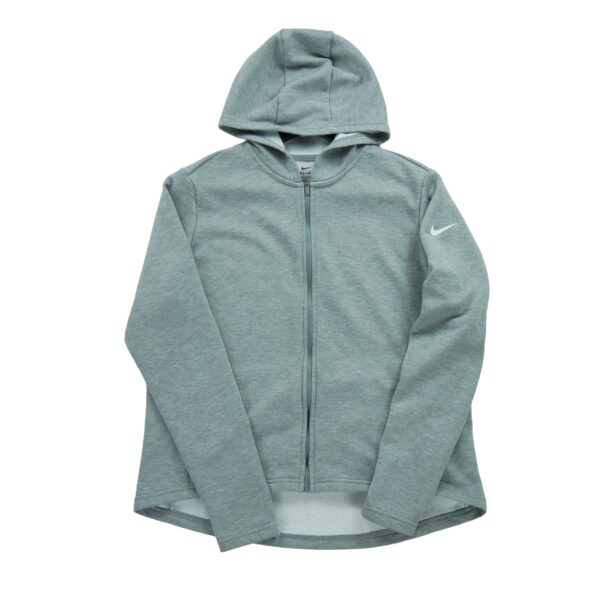 Sweat a capuche femme manches longues gris Nike Motif chine Col Rond