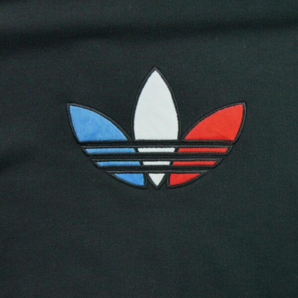 Sweat a capuche femme manches longues noir Adidas Col Rond