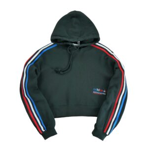 Sweat a capuche femme manches longues noir Adidas Col Rond